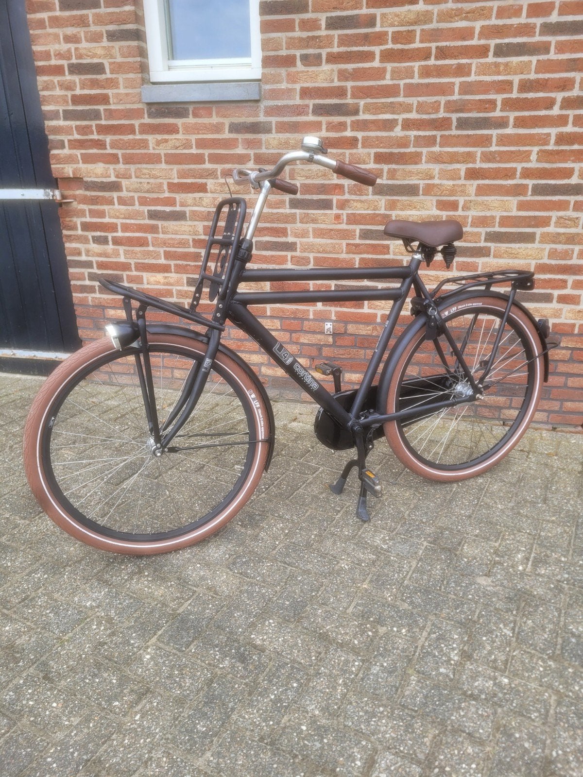 Cortina U4 herenfiets, 61 cm 28 inch, Nexus 3, Fietsen en Brommers, Terugtraprem, Versnellingen, Zo goed als nieuw, 61 tot 65 cm