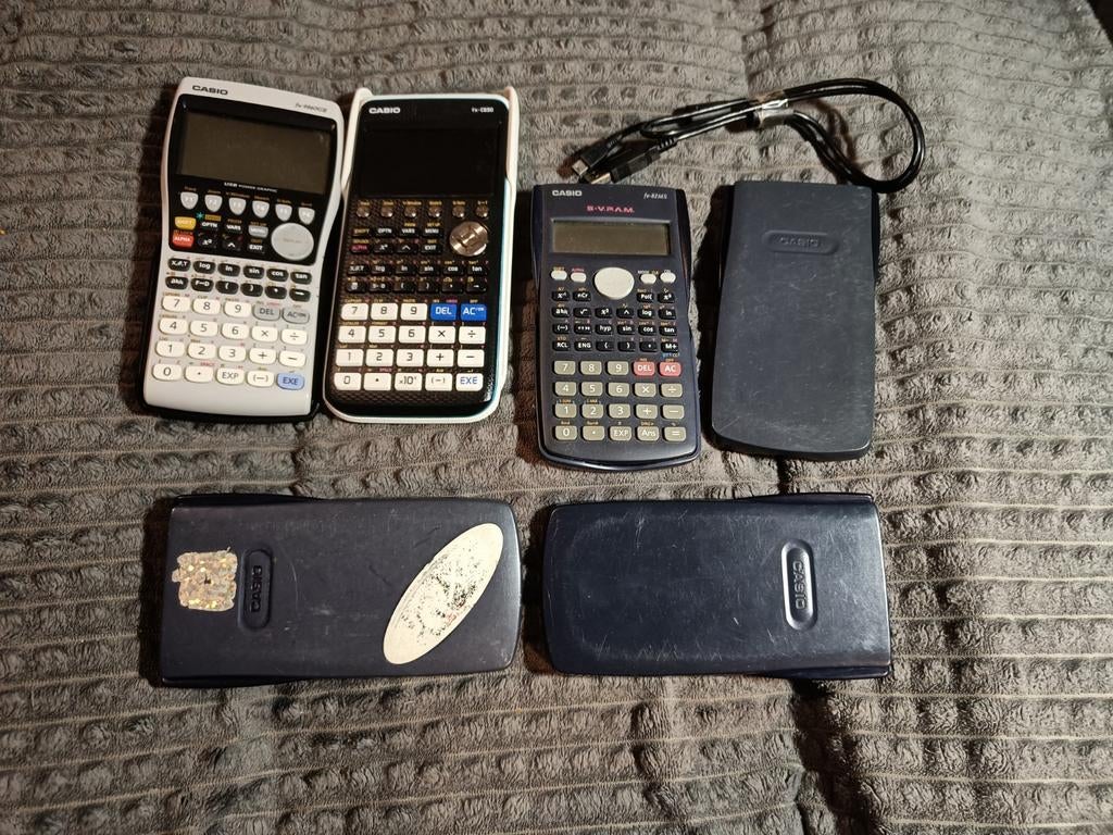 Casio rekenmachines, Ophalen of Verzenden, Gebruikt, Overige typen