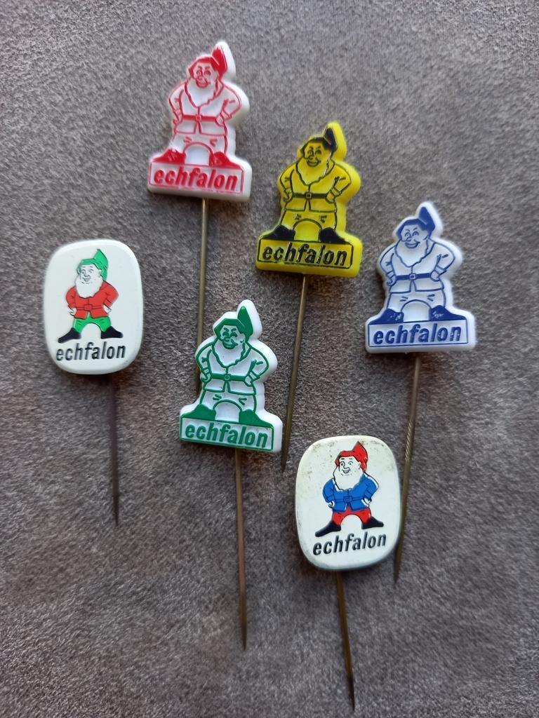 Speldjes Echfalon, Verzamelen, Ophalen of Verzenden, Gebruikt