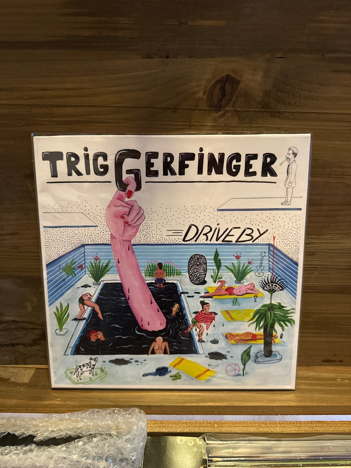 Triggerfinger - Driveby Vinyl LP, Ophalen of Verzenden, 2010 - 2019, Zo goed als nieuw, 12 inch