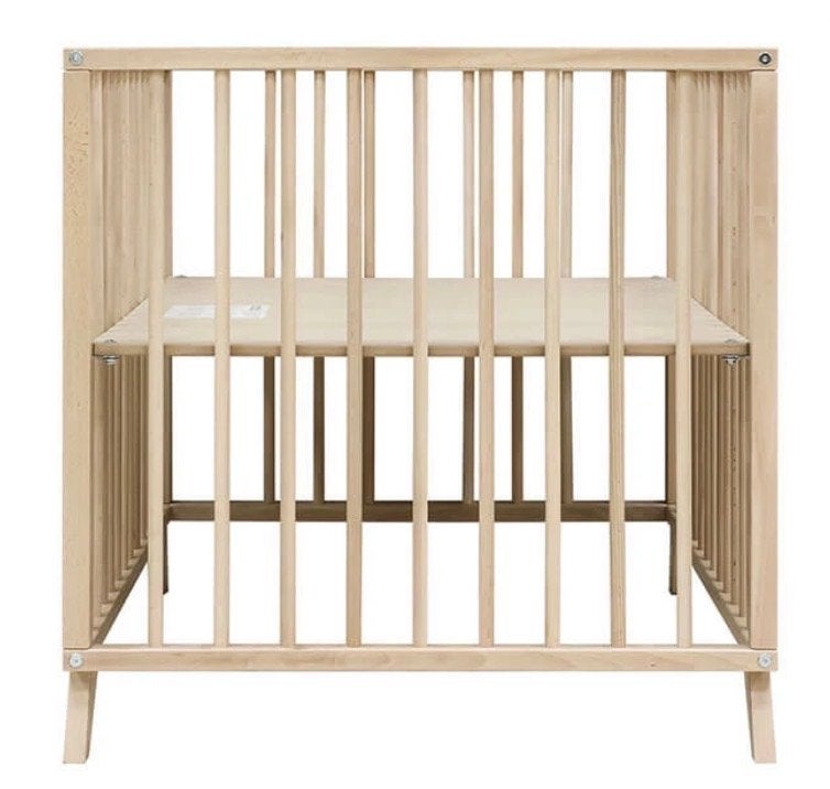 Bopita Retro box naturel, Kinderen en Baby's, Boxen, Ophalen, Nieuw, Rechthoekig, In hoogte verstelbaar