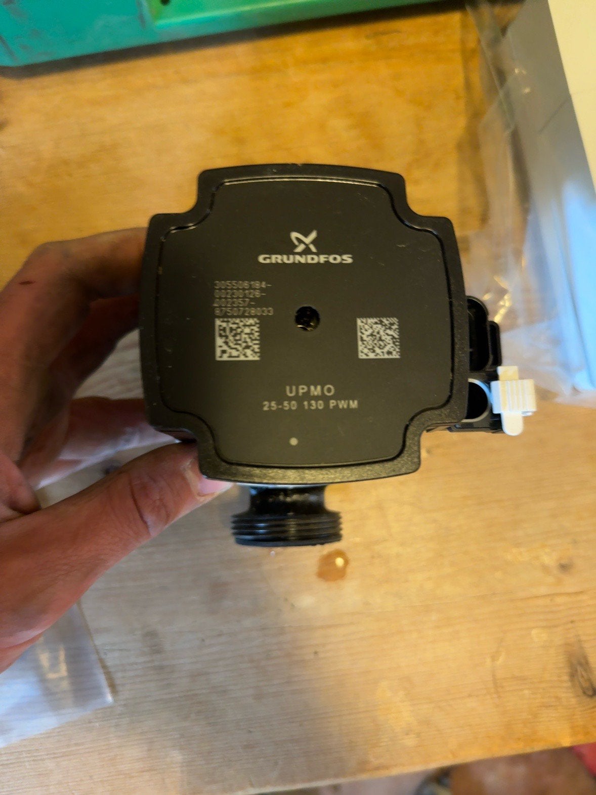 Grundfos cv pomp 25-50 130 pwm, Ophalen, Zo goed als nieuw