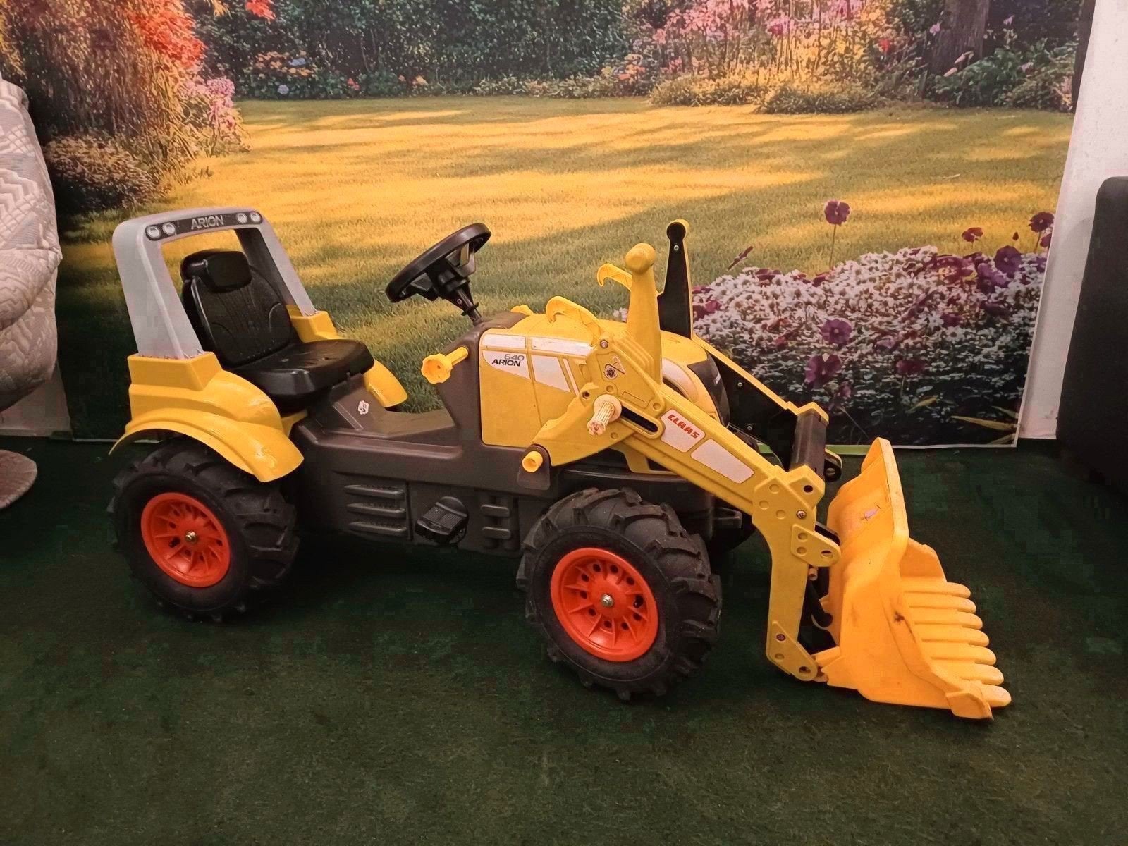 traptrekker  claas met luchtbanden plus een claas karretje., Ophalen of Verzenden, Gebruikt, Overige merken