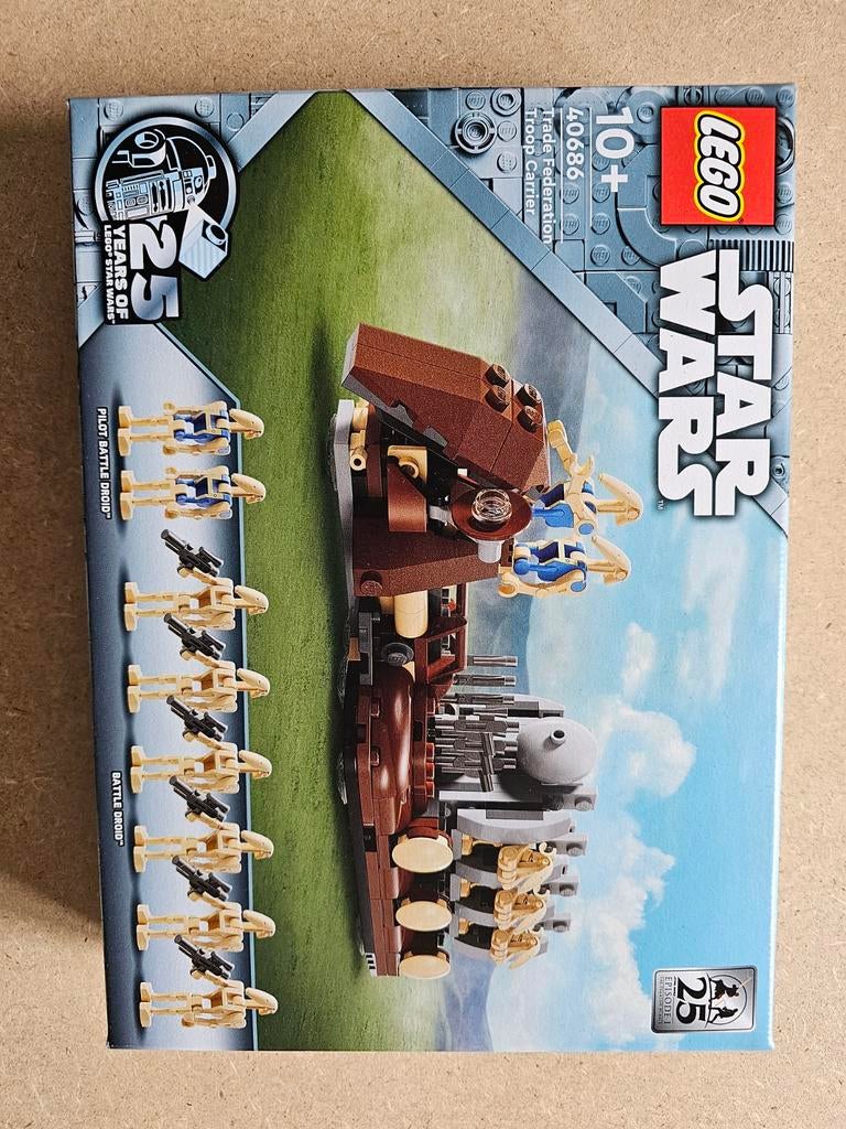 LEGO Star Wars 40686 Trade Federation Troop Carrier Sealed, Ophalen, Star Wars, Lego, Nieuw