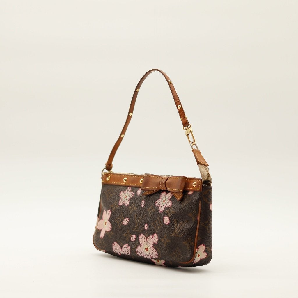 Louis Vuitton Accessoires Murakami clutch, Verzenden, Gebruikt, Bruin, Avondtasje