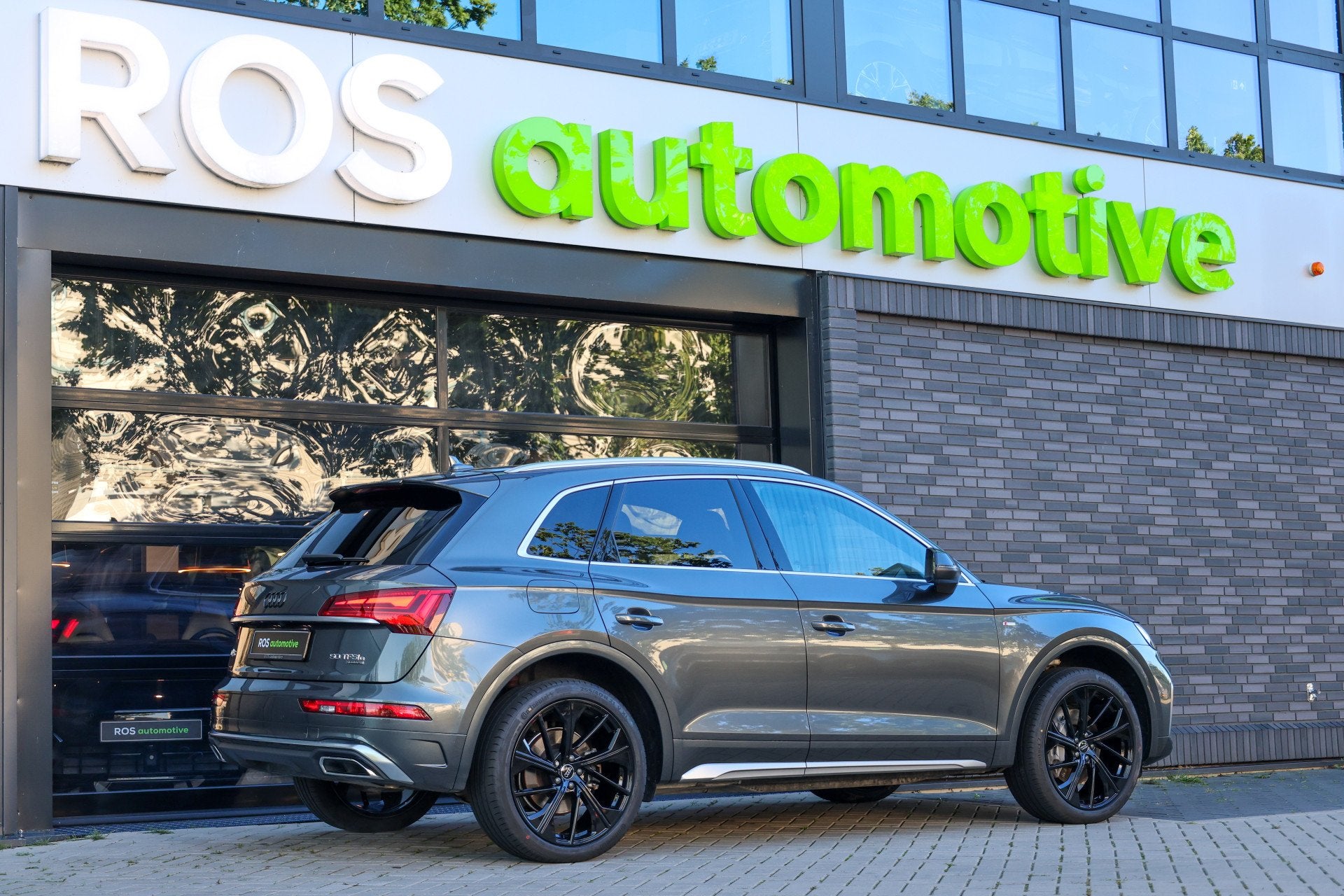 Audi Q5 50 TFSI e S edition | BTW | 21 INCH | LEDER | ELEK.T, Auto's, Automaat, Gebruikt, Zwart, 4 cilinders