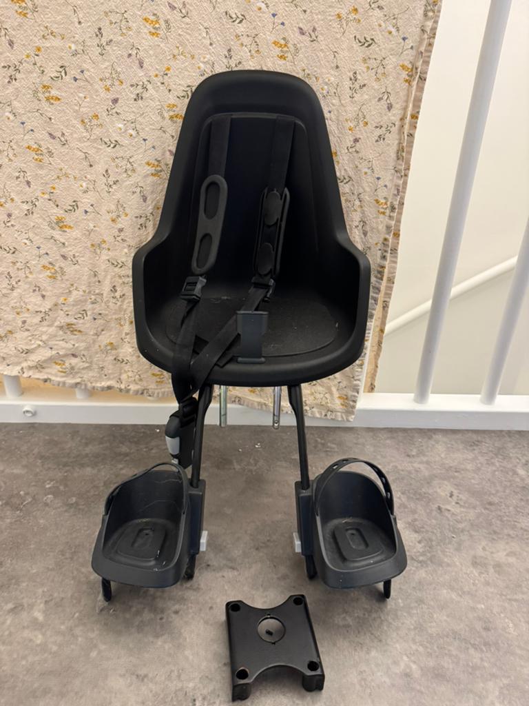 Bobike voorzotje met ahead adapter, Fietsen en Brommers, Fietsaccessoires | Fietsstoeltjes, Ophalen, Zo goed als nieuw, Voorzitje