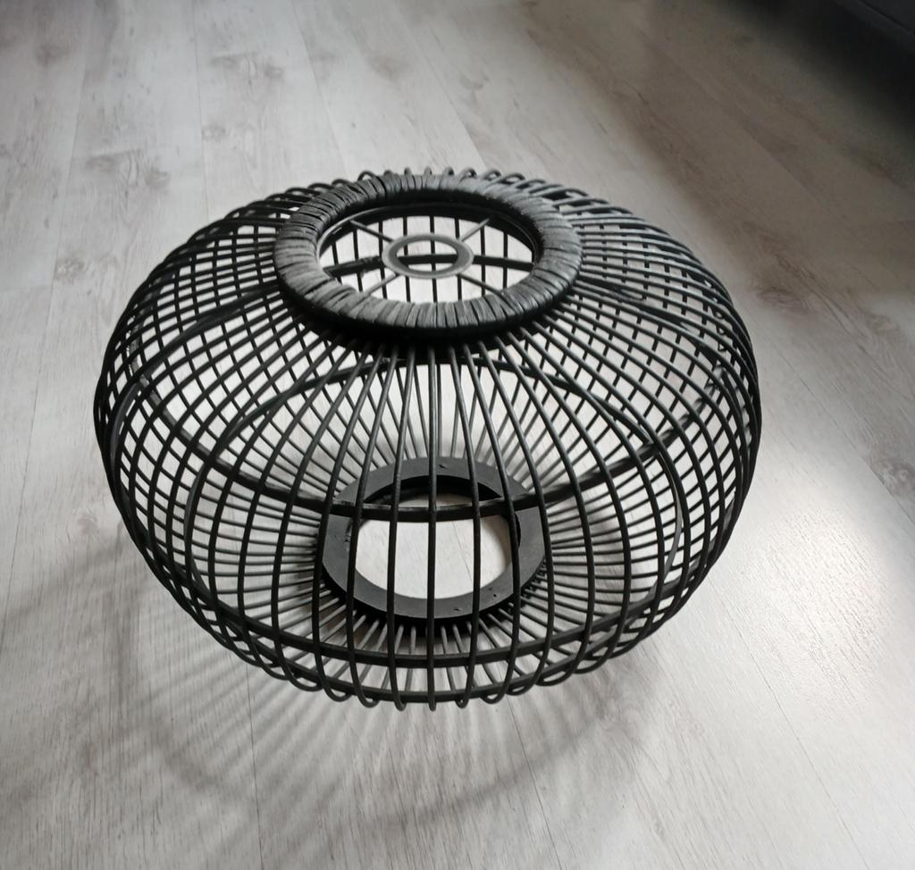 Rotan lampenkap, Ophalen, Zo goed als nieuw