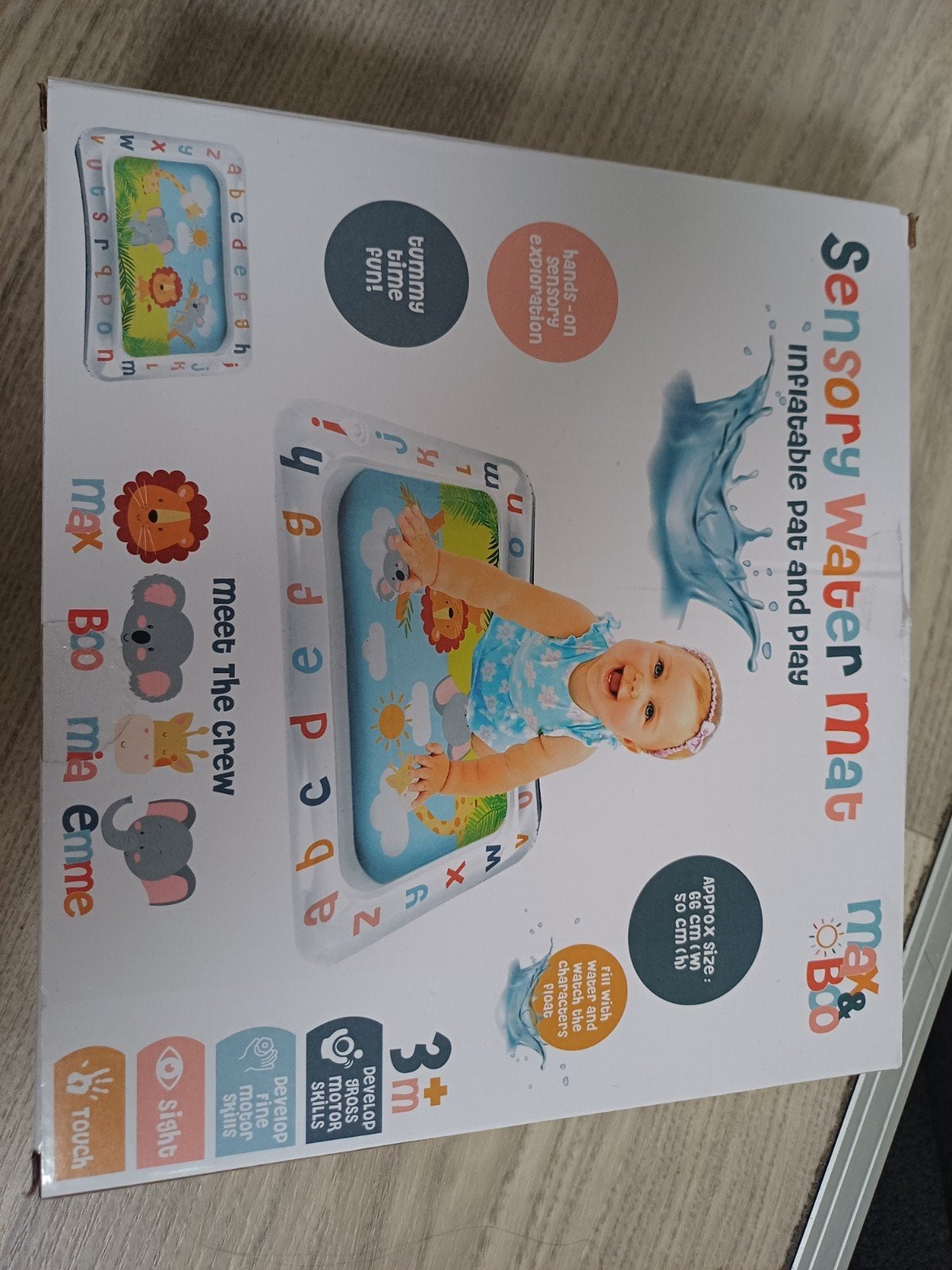 Max & Boo Sensorische Watermat - Nieuw in Doos, Kinderen en Baby's, Ophalen of Verzenden, Nieuw, Speelkleed