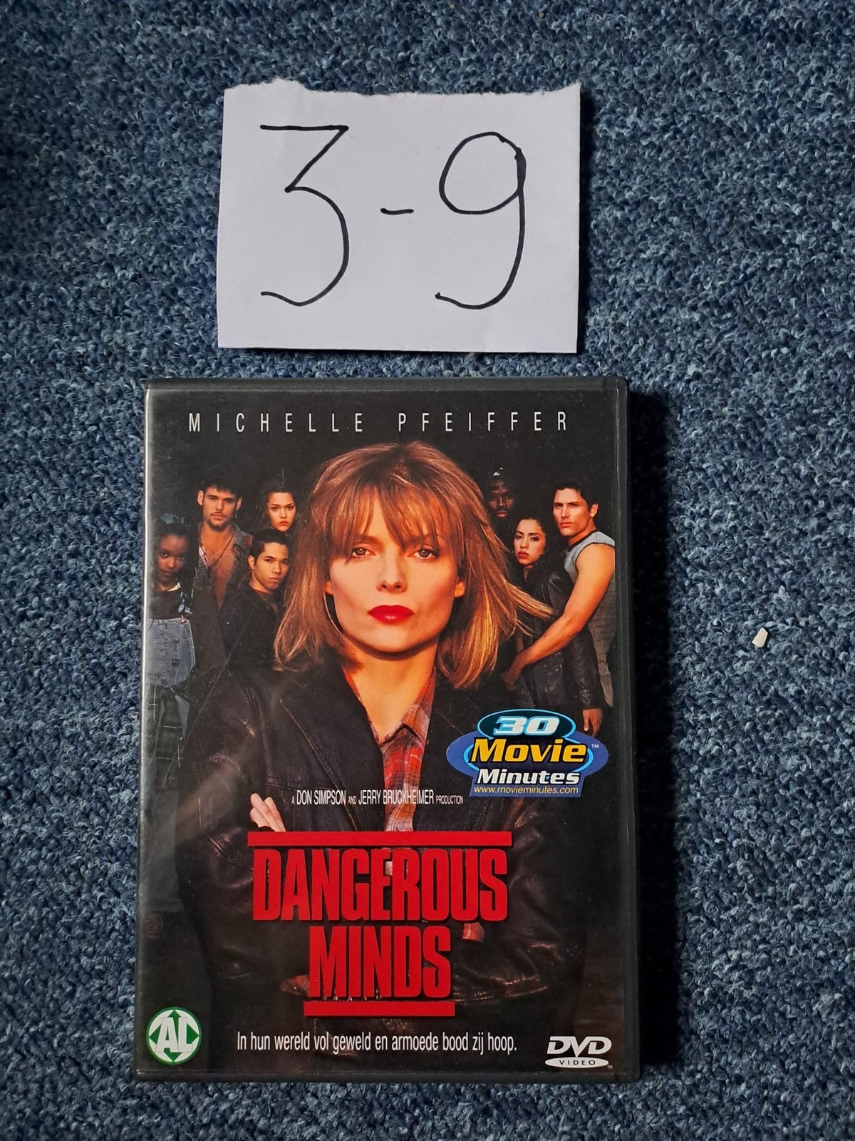 Dangerous Minds DVD - Michelle Pfeiffer, Nederlands, Overige genres, Ophalen of Verzenden, Vanaf 12 jaar