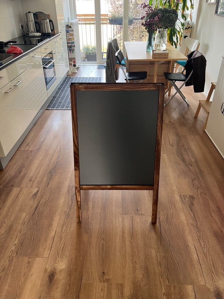 Krijtstoepbord 60x95, Ophalen, Zo goed als nieuw