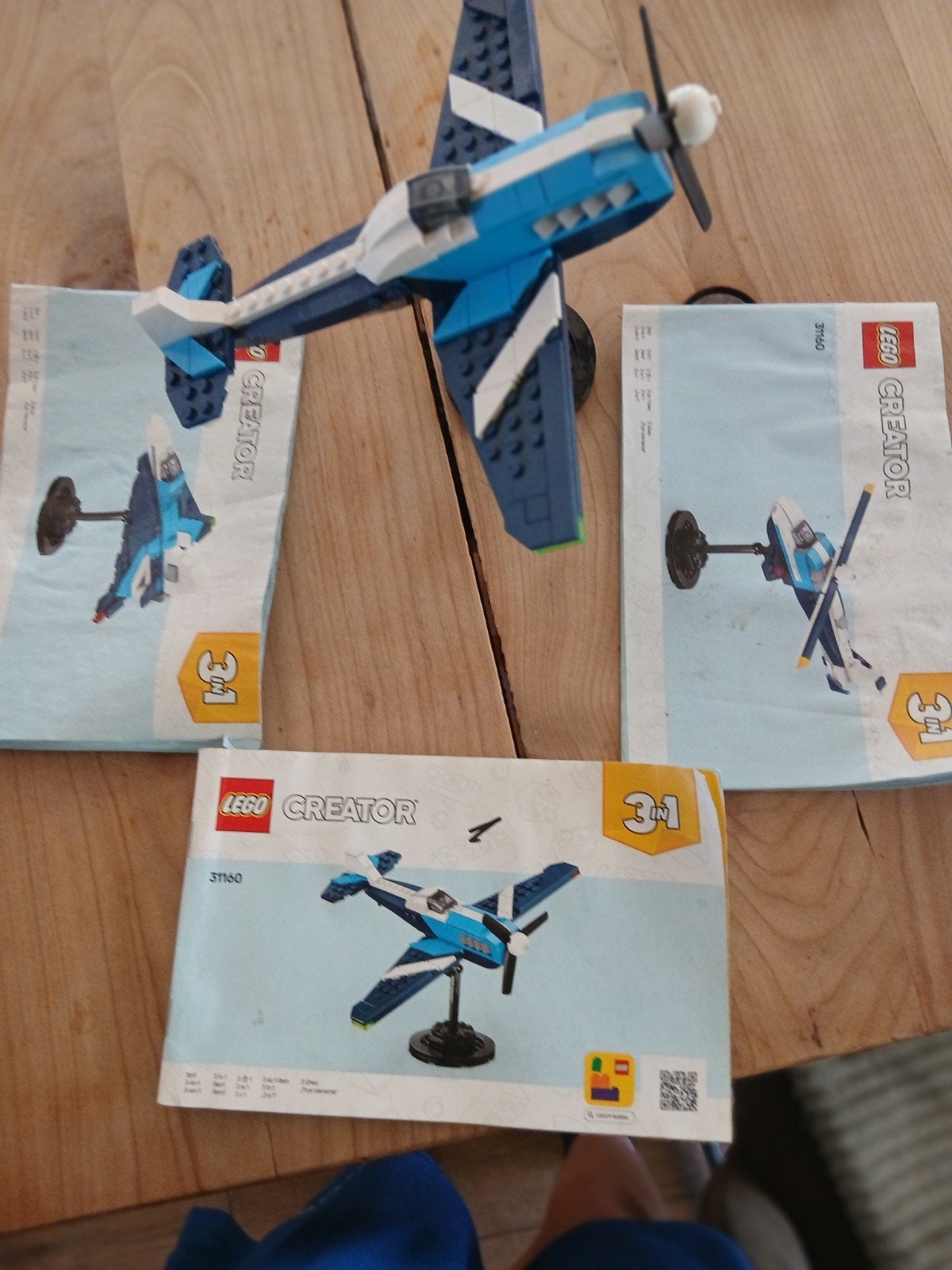 lego creator vliegtuig 3 in1 31160, Ophalen of Verzenden, Zo goed als nieuw, Vliegtuig, Overige merken