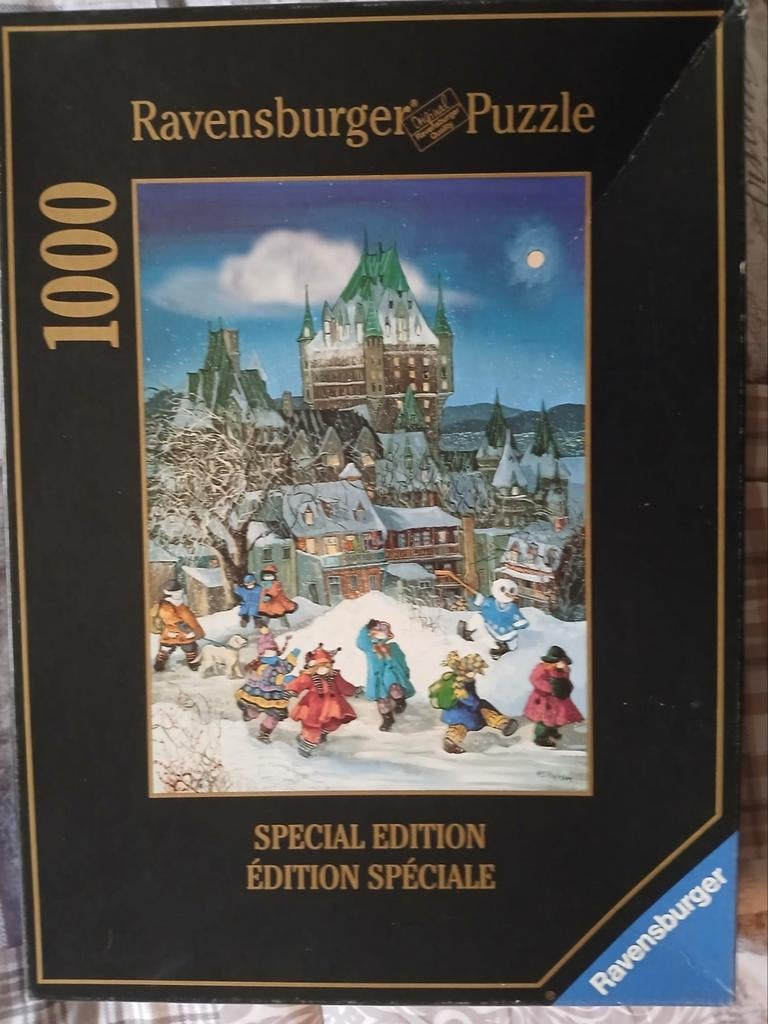 Legpuzzel 1000 stukjes compleet, Ophalen, Zo goed als nieuw, Legpuzzel