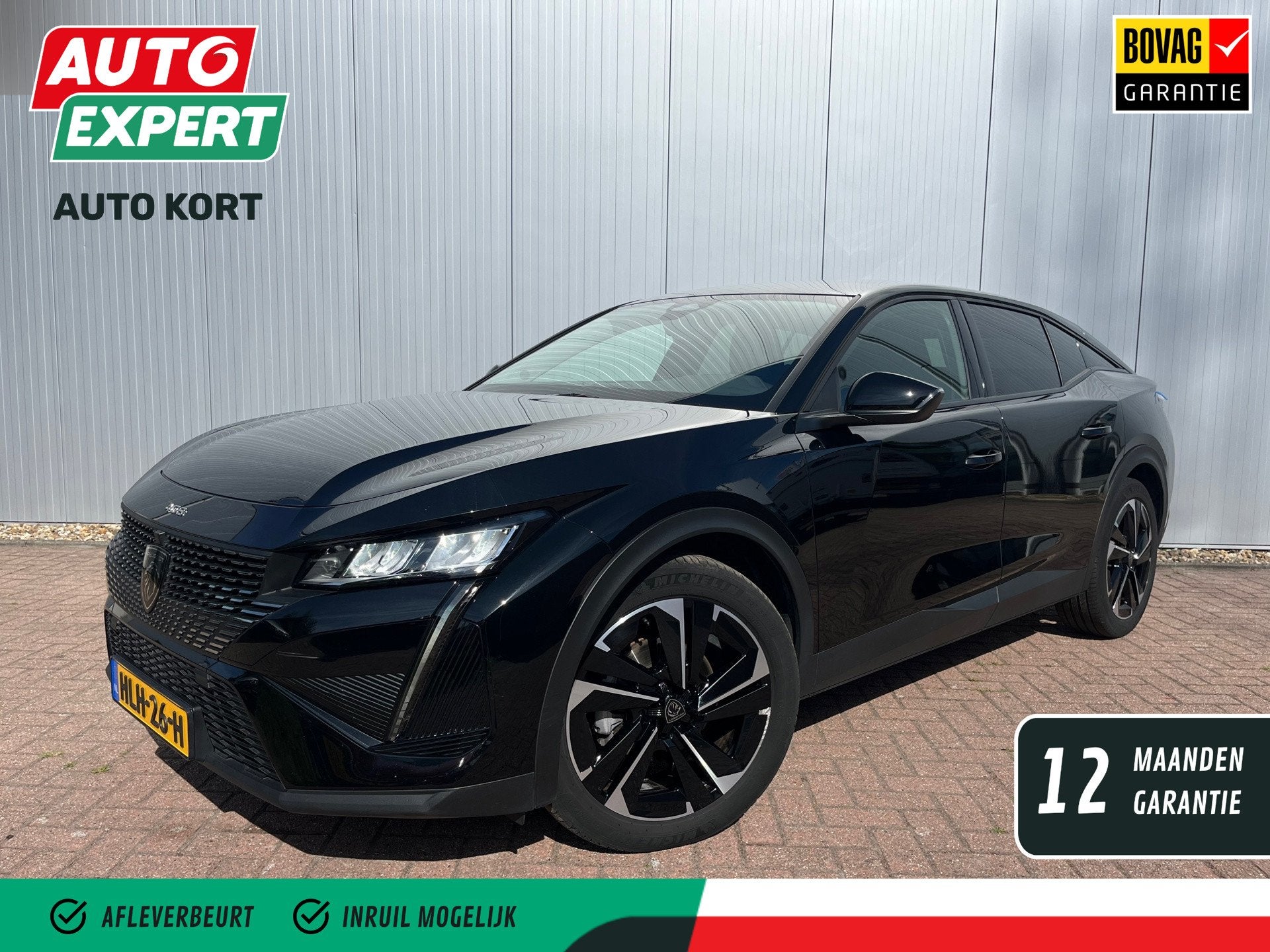 Peugeot 408 1.2 Hybrid 145 e-DCS6 Allure | Achteruitrijcamer, Auto's, 136 pk, Gebruikt, 1199 cc, Met garantie (alle)