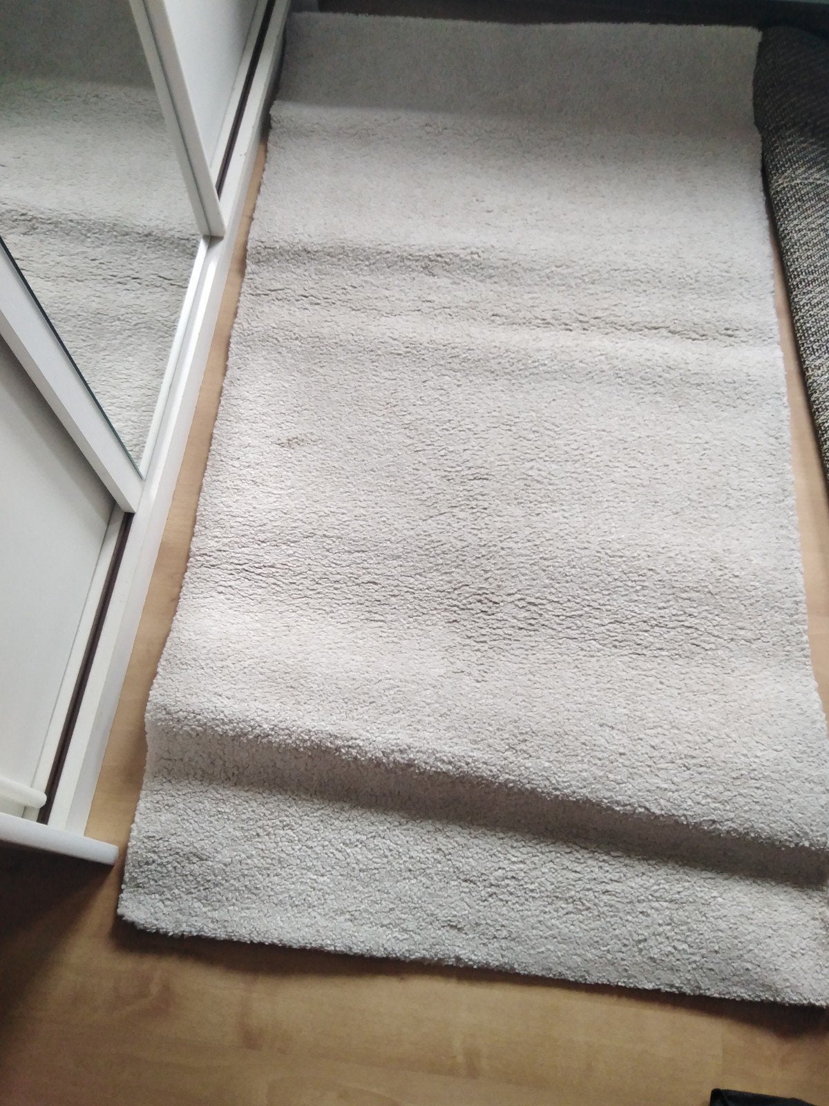 tapijt Ikea 180x50 cm, Gebruikt, 100 tot 150 cm, Crème, Rechthoekig