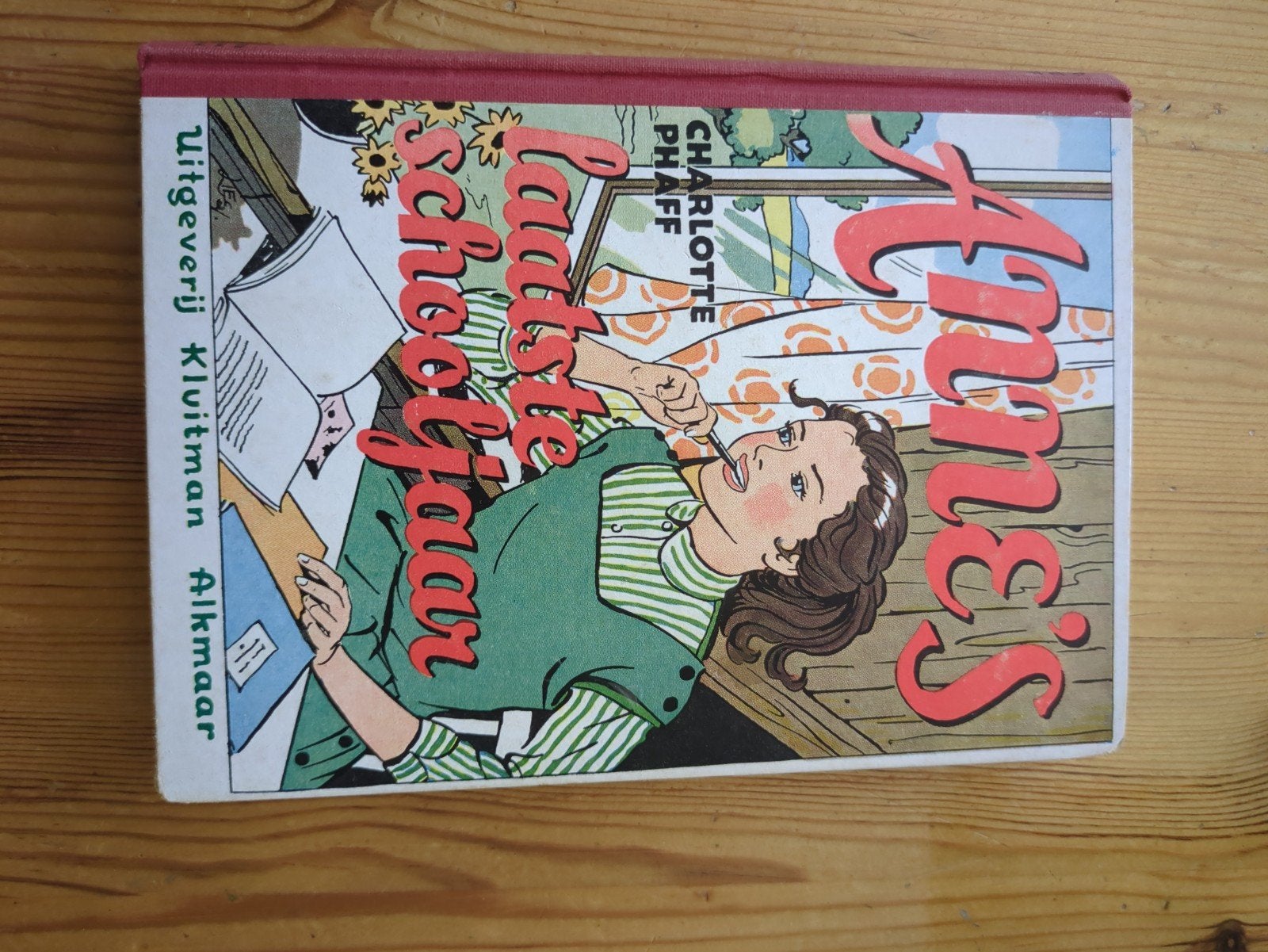 Anne's Laatste Schooljaar - Charlotte Pfaff (Kluijtman), Ophalen of Verzenden, Gelezen, Charlotte Pfaff, Fictie