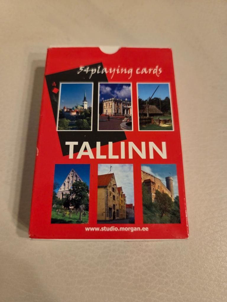 Nieuwe speelkaarten Tallinn, Ophalen of Verzenden, Nieuw, Speelkaart(en)