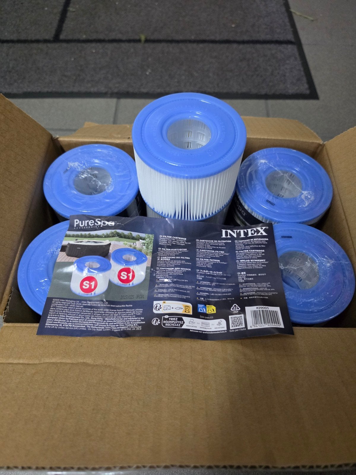 48x Intex S1 filter cartridges voor PureSpa jacuzzi, Ophalen, Nieuw, Filter