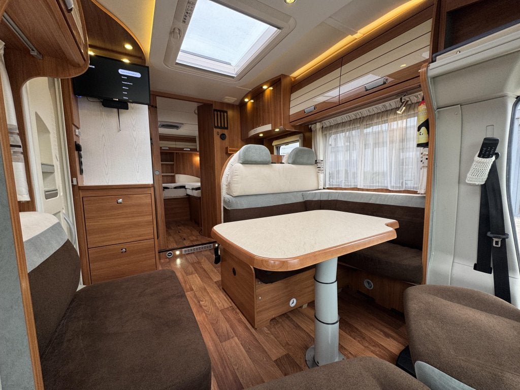 Dethleffs Advantage T 7151 Lithium Omvorvmer Enkele bedden, Caravans en Kamperen, Ringverwarming, Fiat, Tot en met 3, Half-integraal