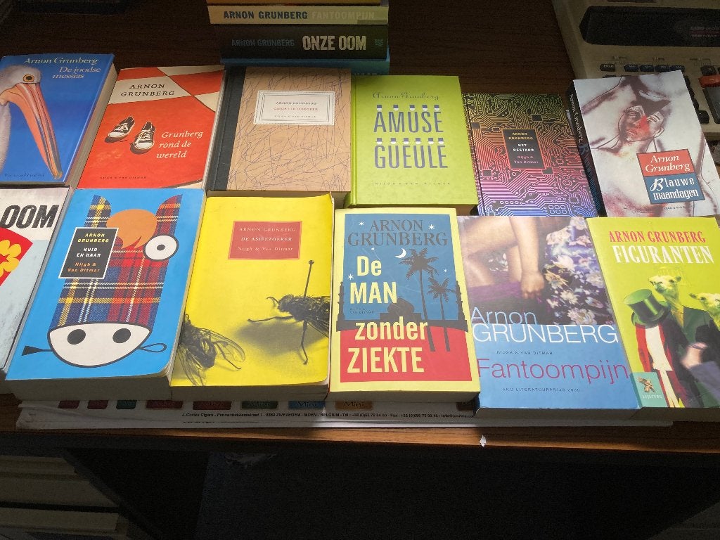 T.K. nog 9 boeken van Arnon Grunberg zie actuele lijst + DVD, Ophalen of Verzenden, Gelezen, Arnon Grunberg, Nederland