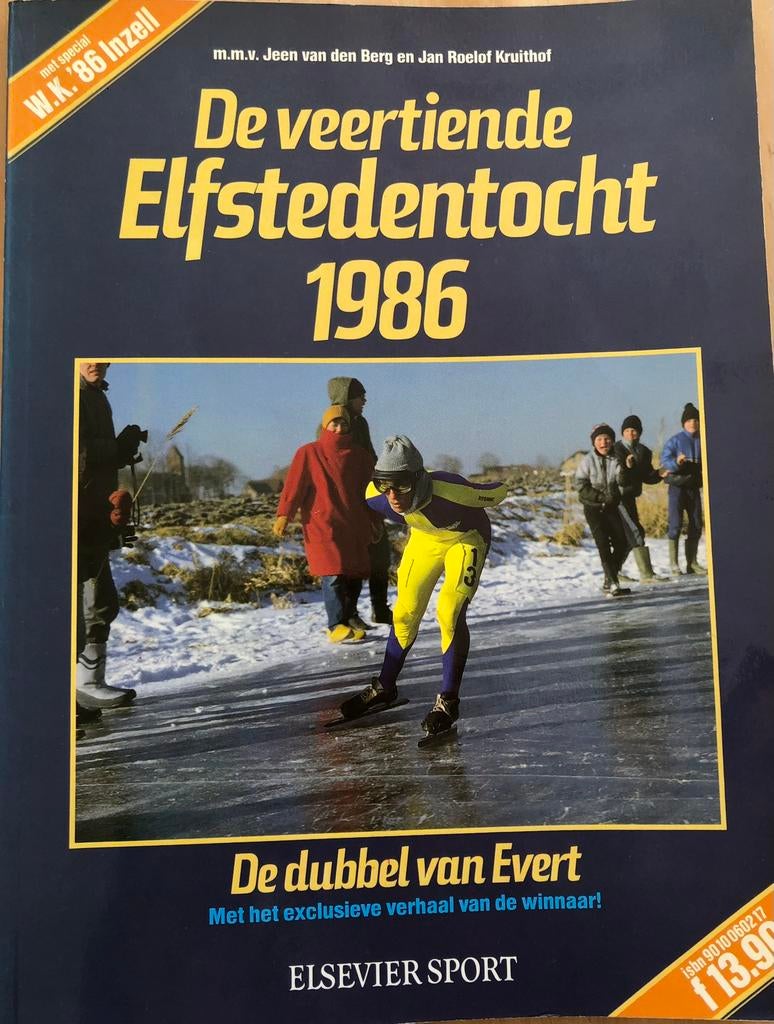 De veertiende Elfstedentocht 1986, Ophalen of Verzenden, Zo goed als nieuw