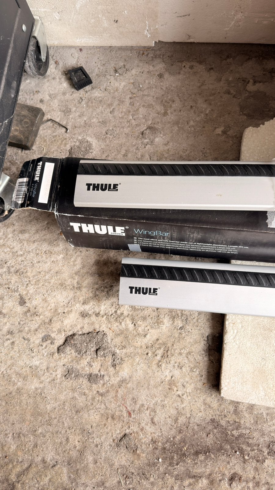 Thule WingBar 962 dakdragers, Auto diversen, Dakdragers, Ophalen, Zo goed als nieuw