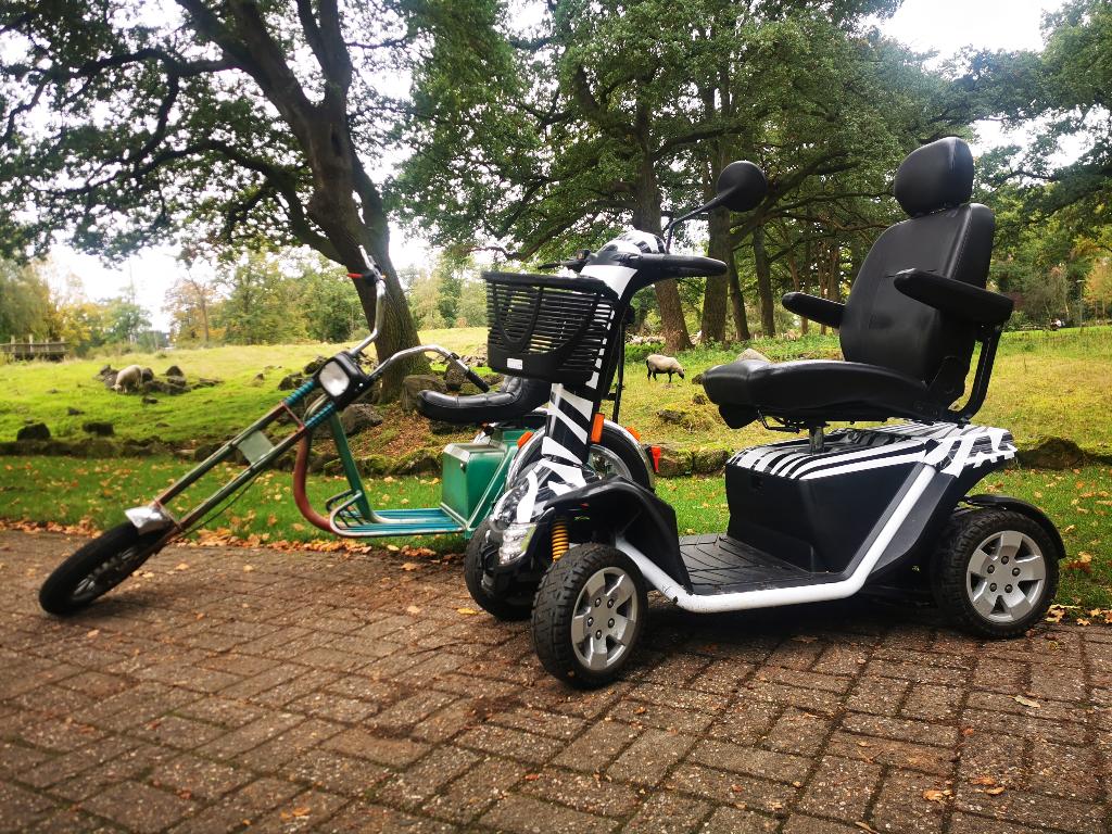Scootmobielen verhuur, Ophalen, Zo goed als nieuw, Overige