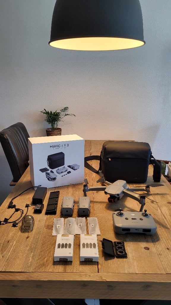 DJI Mavic Air 2 Fly More Combo + Extra Propellers, 250 tot 900 gram, Gebruikt, 30 tot 45 minuten, Ophalen of Verzenden