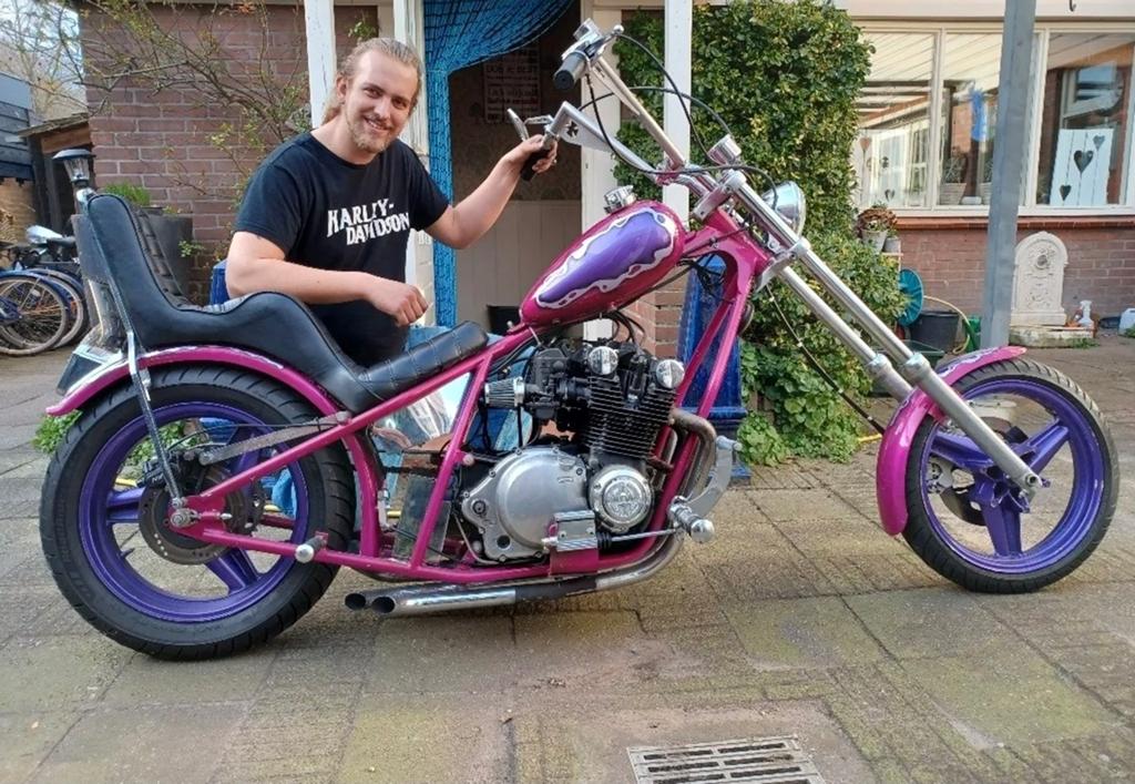 Project D.p.p. hardtail chopper, Motoren, Ophalen