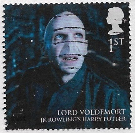 Engeland  2011 mi.3062 FILM uit Harry Potter- LORD VOLDEMORT, Verzenden, Gestempeld