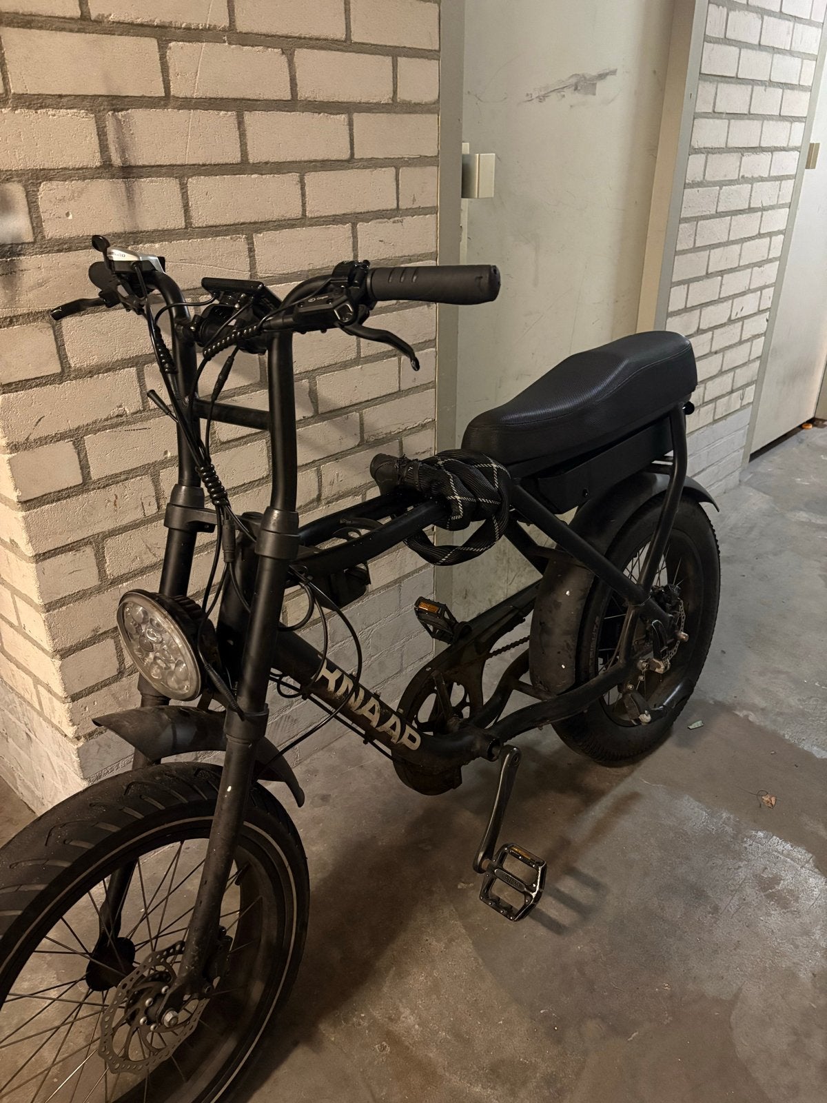 Knaap AMS E-bike - Fatbike, Gebruikt, Minder dan 47 cm, 50 km per accu of meer, Ophalen