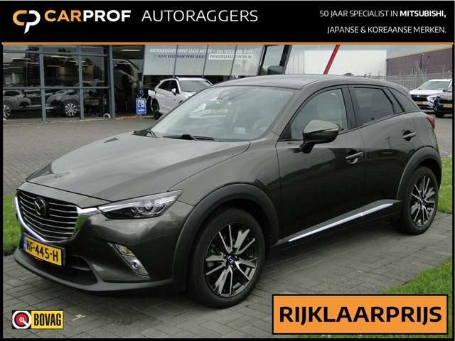 Mazda CX-3 2.0 GT-M 120 | Leer | Led | Navi | Trekhaak | Hea, Gebruikt, 4 cilinders, 49 €/maand, Handgeschakeld