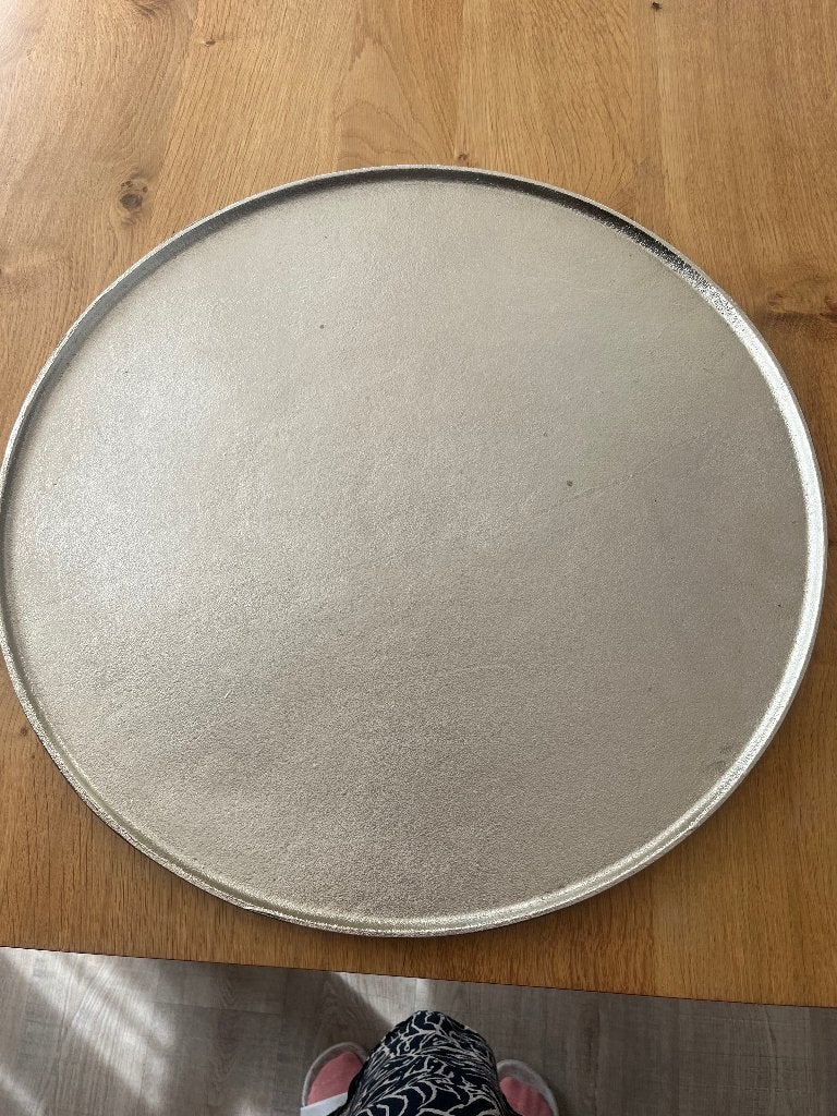 Dienblad, Ophalen, Rond, Metaal, Overige typen