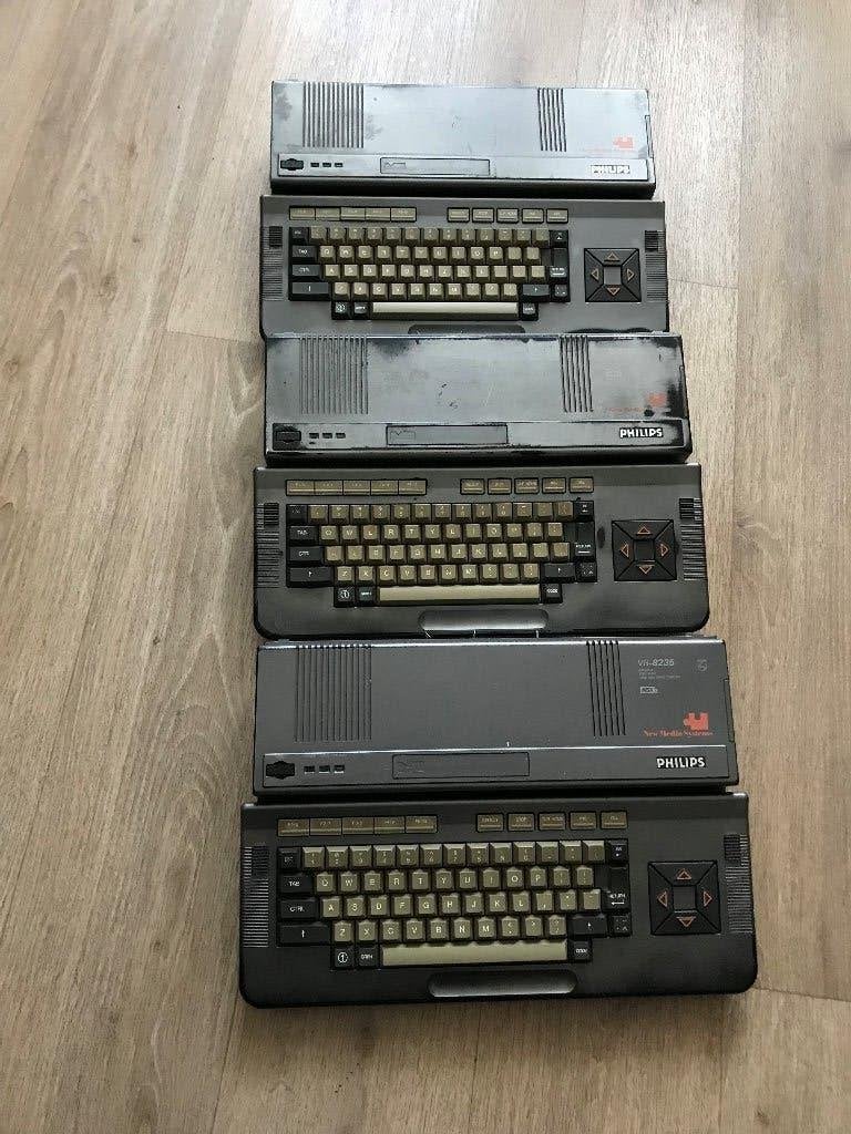 Te Koop aangeboden 3x VG 8235 msx2 computers, Computers en Software, Vintage Computers, Ophalen