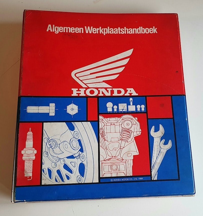 Algemeen werkplaatshandboek Honda, Motoren, Handleidingen en Instructieboekjes, Ophalen of Verzenden, Honda