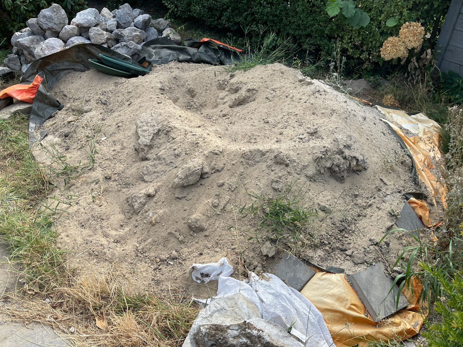 Zand gratis op te halen, Tuin en Terras, Ophalen, Gebruikt, Ophoogzand