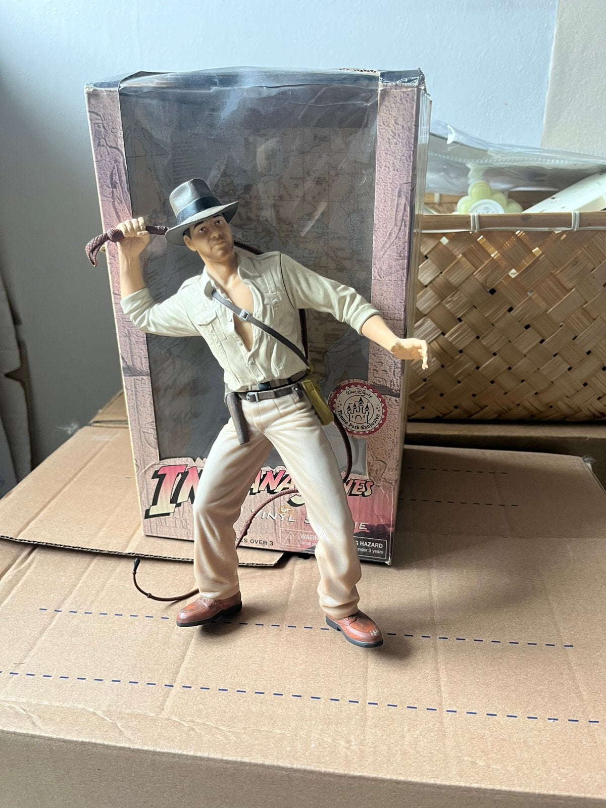 Indiana Jones (Harrison Ford) figuur, Ophalen of Verzenden, Gebruikt, Actiefiguur of Pop