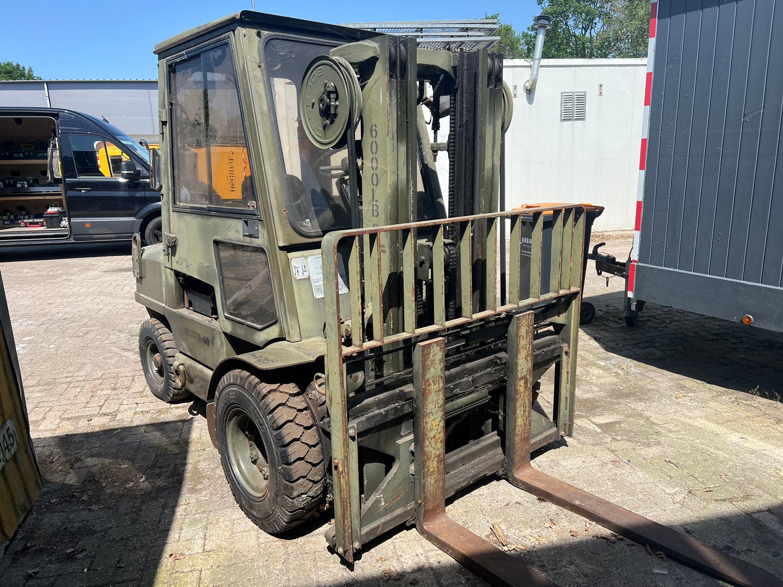 Hyster heftruck defect, Ophalen of Verzenden