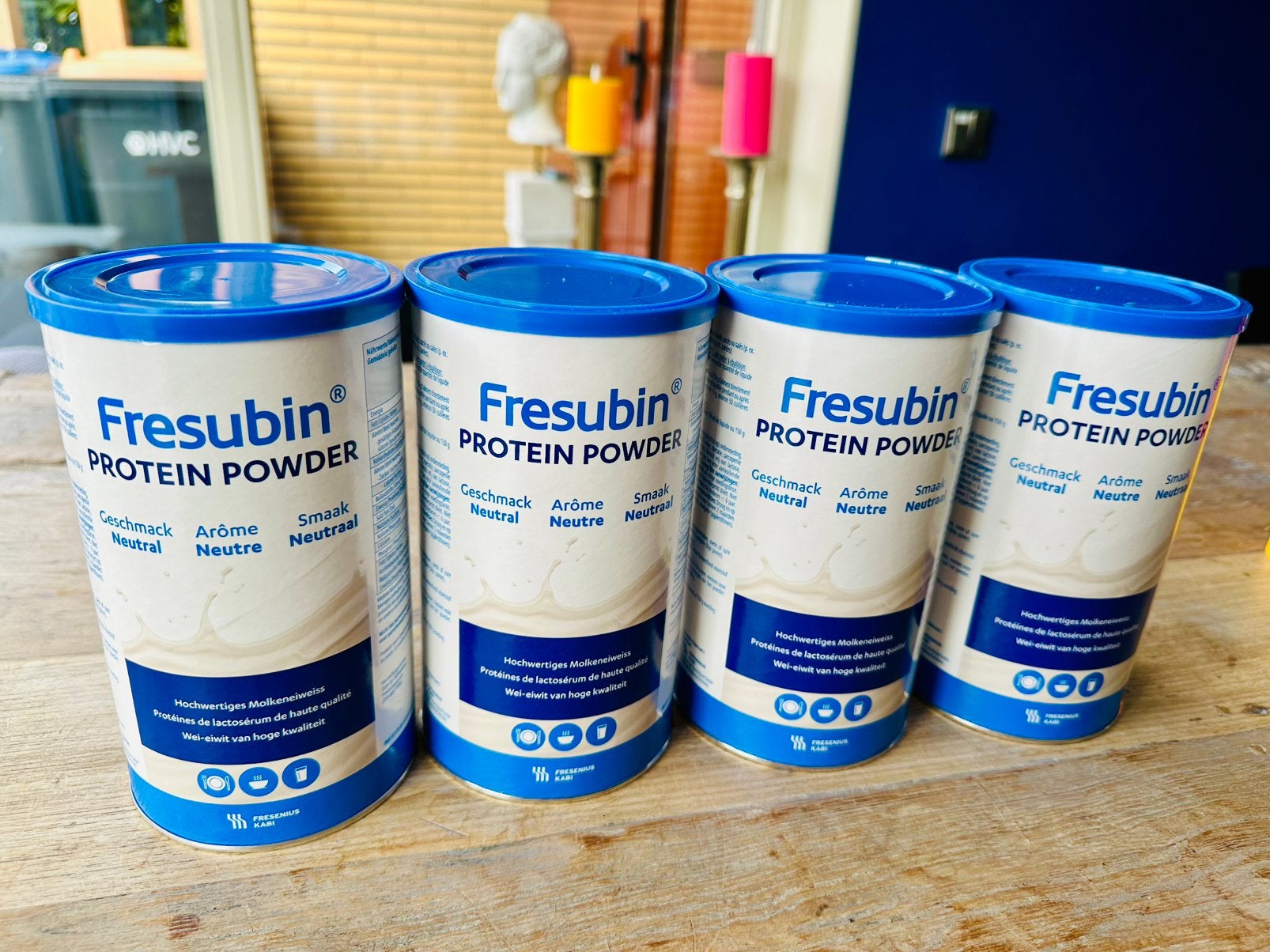 Fresubin Protein POWDER Wei- eiwit 4 stuks, Ophalen of Verzenden, Nieuw