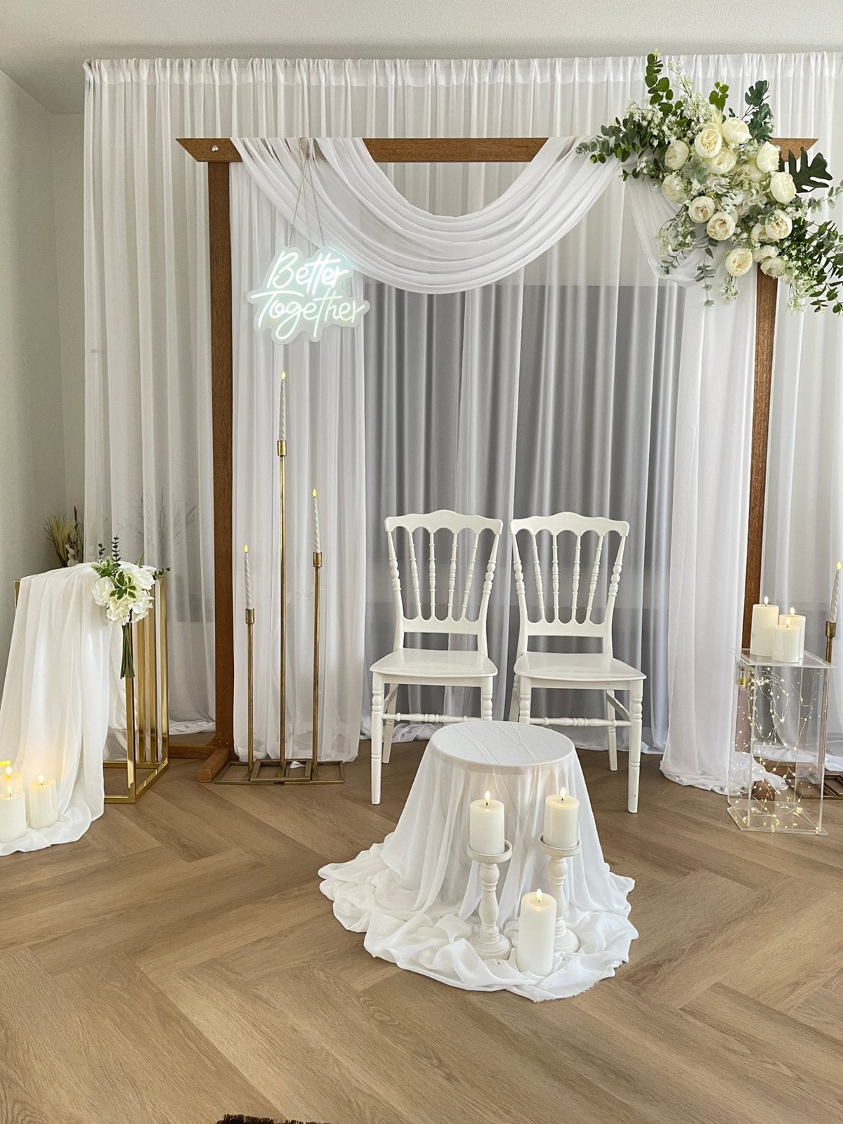 Backdrop te uur voor € 350,-, Ophalen of Verzenden, Zo goed als nieuw