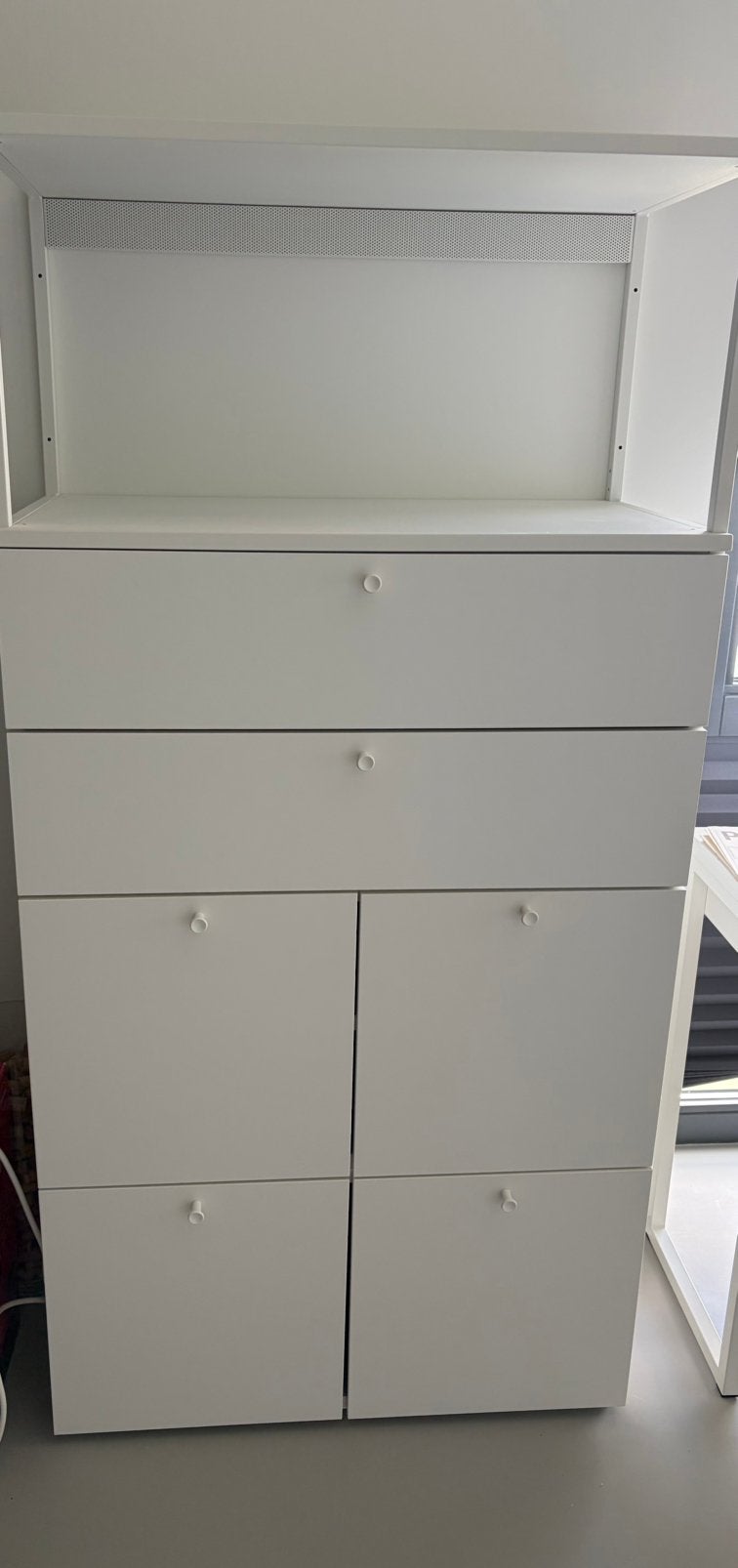 Platsa kast Ikea 162x80x42 wit, Ophalen, 50 tot 100 cm, Zo goed als nieuw, 150 tot 200 cm