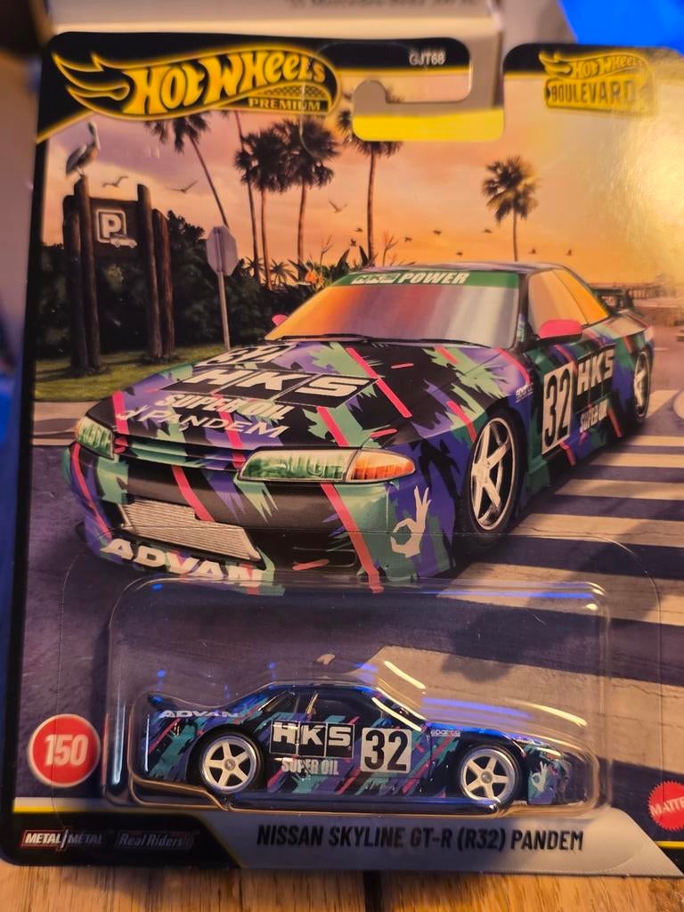 Hot Wheels Nissan Skyline GT-R (R32) Pandem, Ophalen of Verzenden, Matel, Onbekend, Onbekend