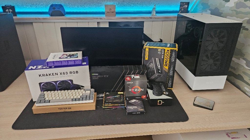 Gaming pc set