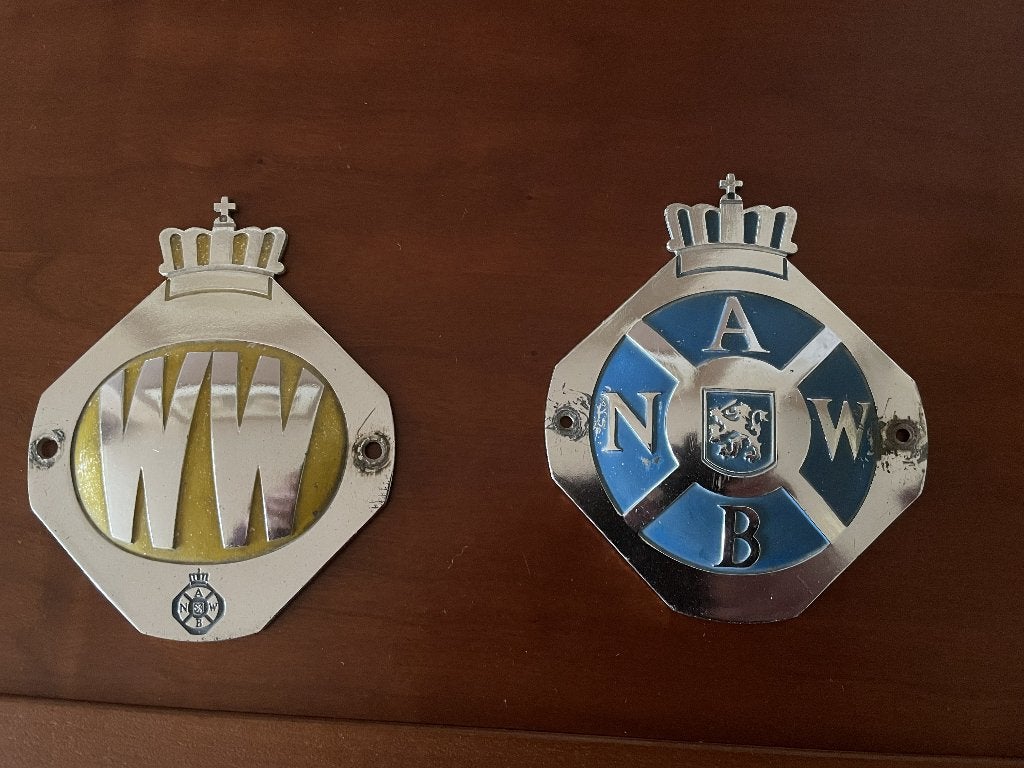 ANWB schildjes in goede staat, Auto diversen, Ophalen of Verzenden, Gebruikt