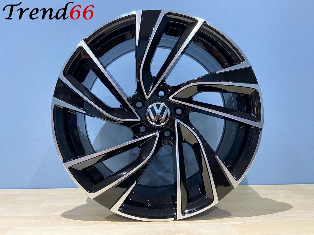 5x100 18'' Adelaide Look Velgen Vw Polo 6R 6C 2G Fabia Ibiza, Auto-onderdelen, Banden en Velgen, Niet ingevuld, 18 inch, Velg(en)