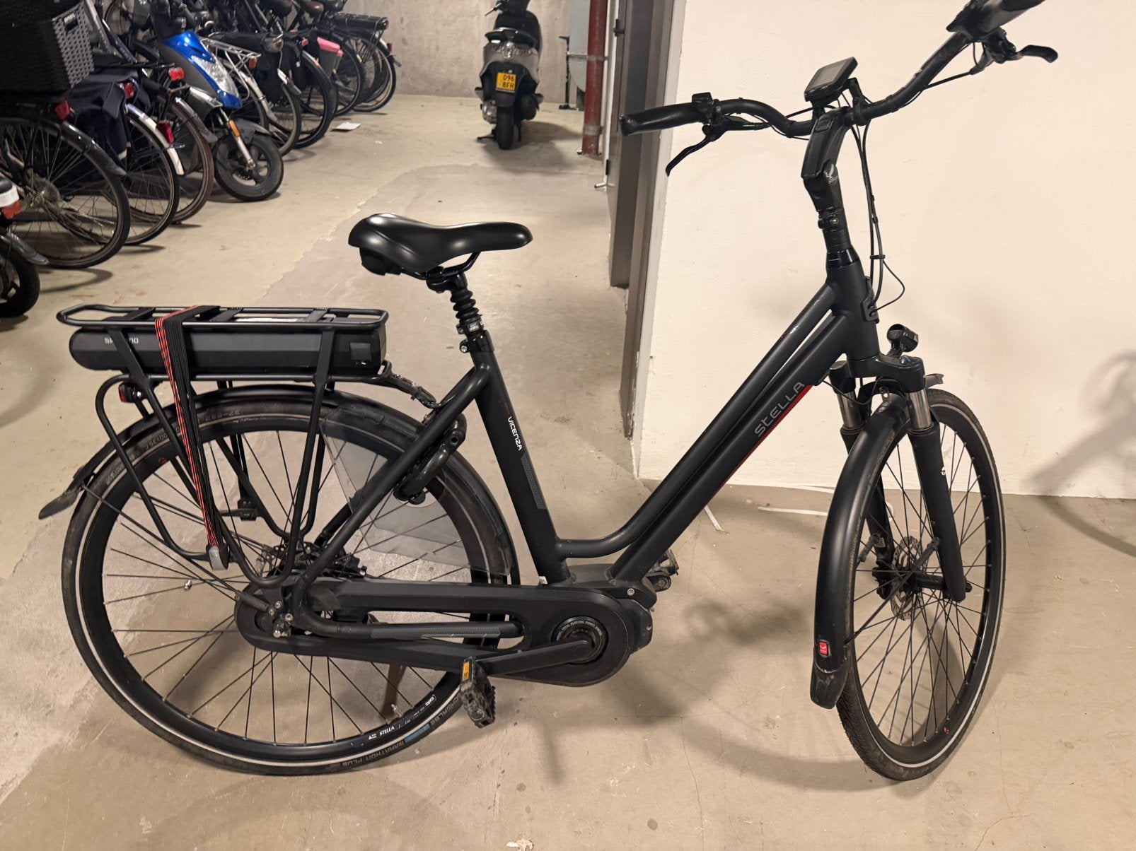 Elektrische stella middenmotor fiets e-bike elektrische dame, 51 tot 55 cm, Ophalen, Zo goed als nieuw, Overige merken