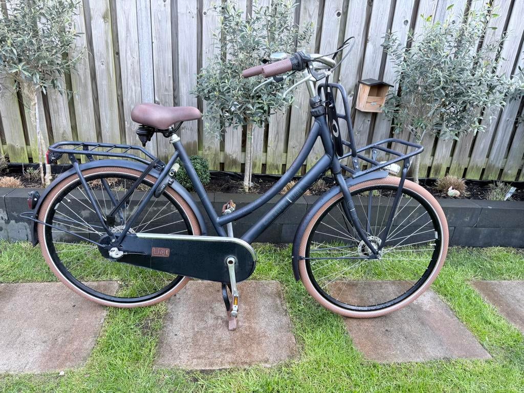 Cortina u4 3 versnellingen 28 inch framemaat 57 jeans blue, Fietsen en Brommers, 56 cm of meer, Ophalen, Zo goed als nieuw, Versnellingen