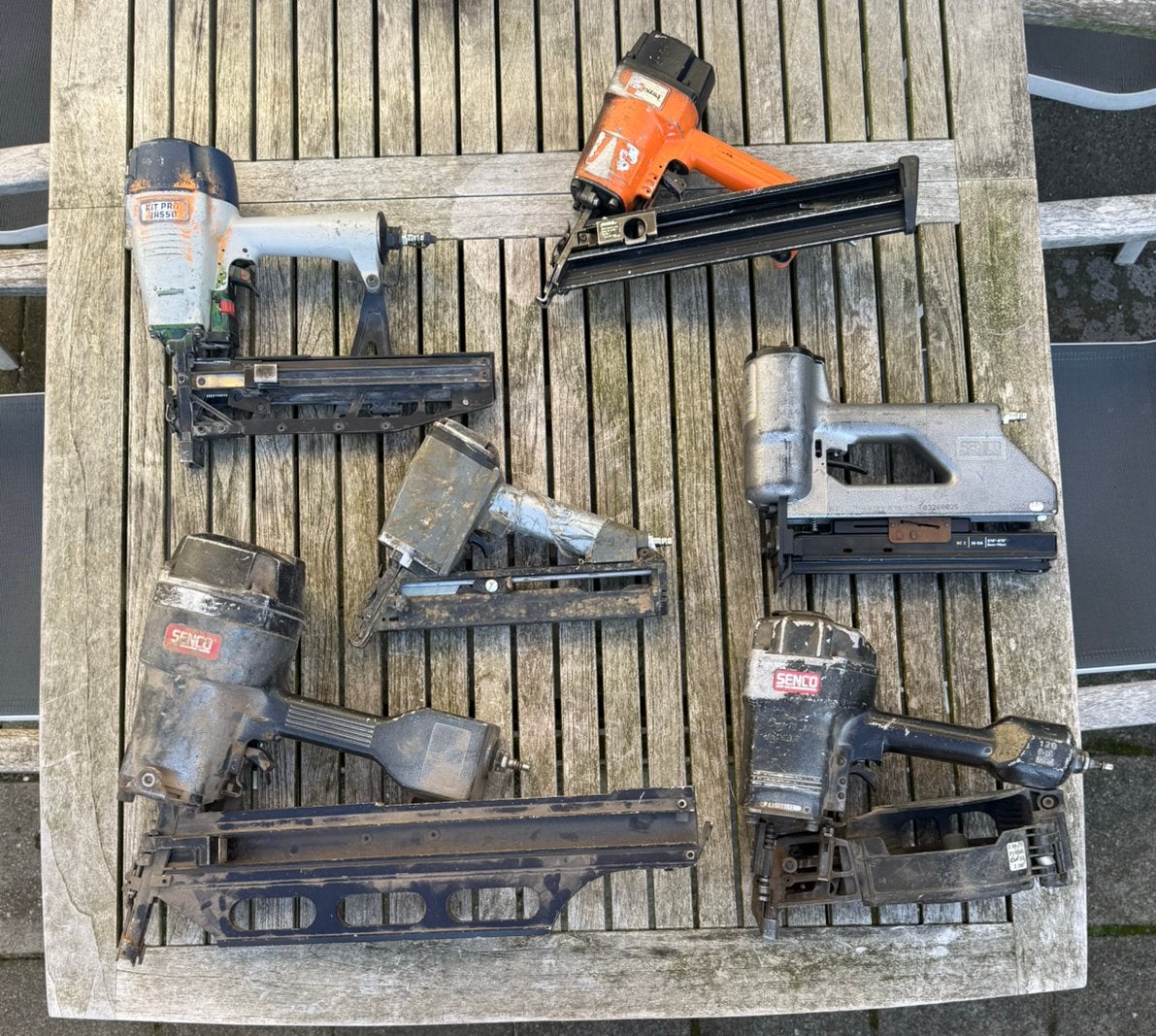 Senco tacker / spijkerpistool / schiethamer / nietmachine, Doe-het-zelf en Verbouw, Ophalen of Verzenden