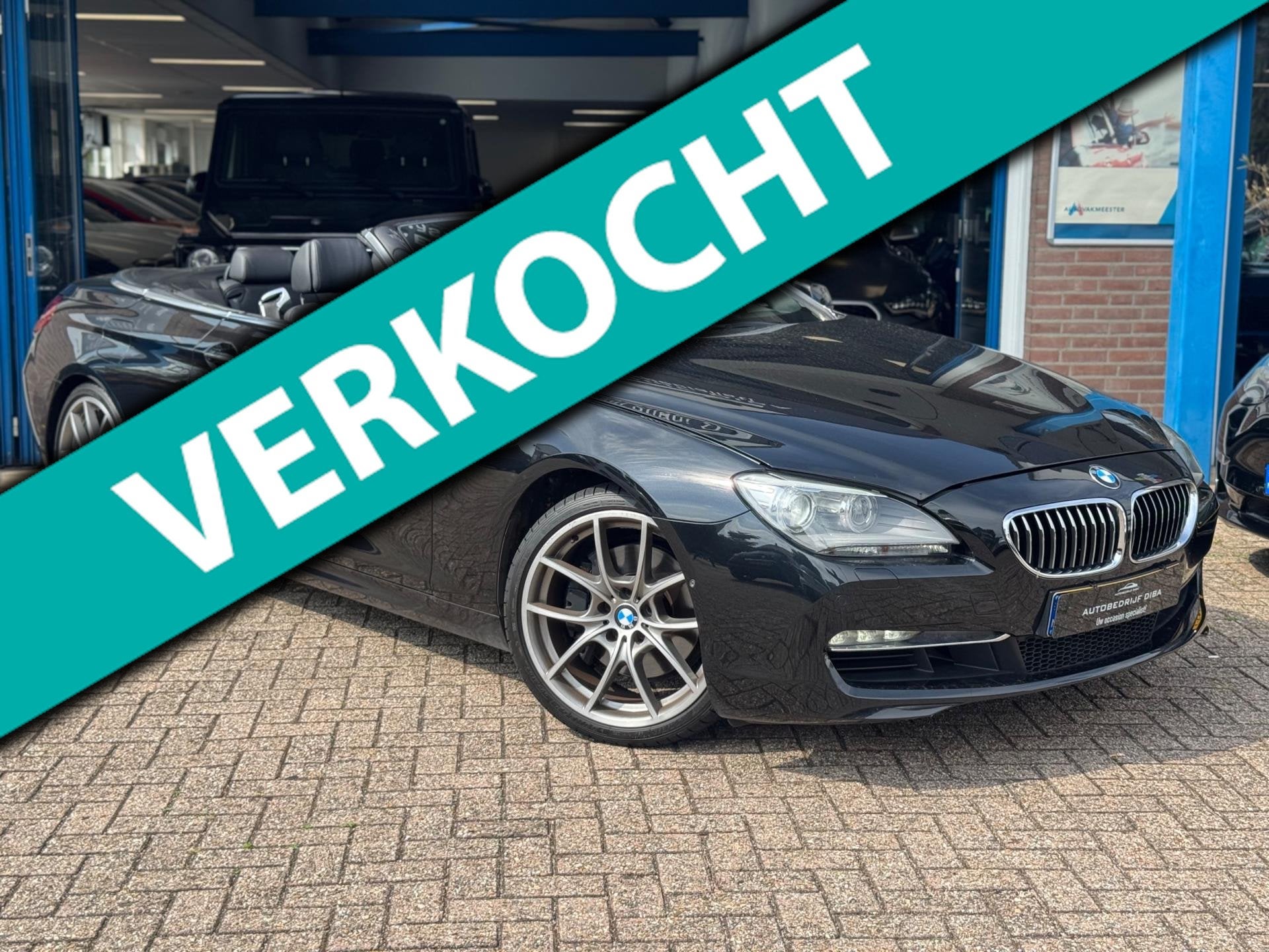 BMW 6-serie Cabrio 640i High Executive 2012 AUT NAVI FULL!, Auto's, BMW, Achterwielaandrijving, Gebruikt, Zwart, Cabriolet