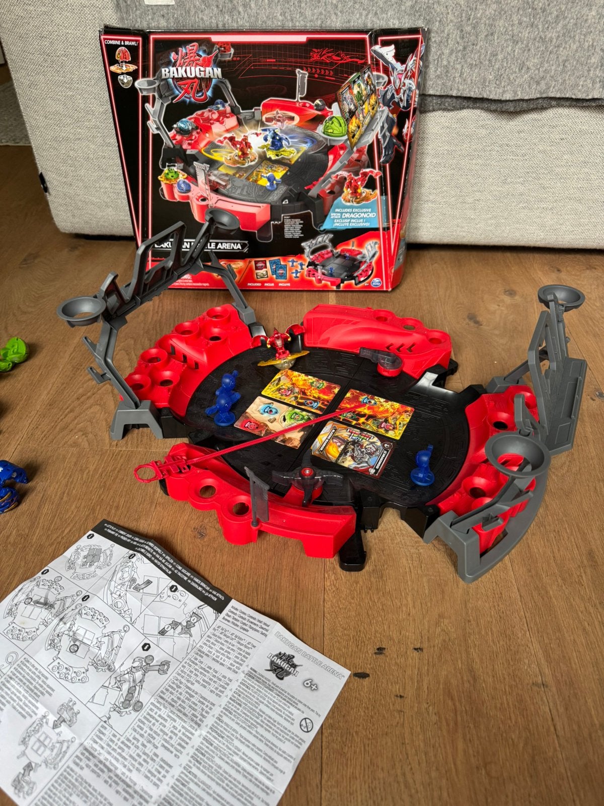 Bukagan battle arena met dragonoid, Ophalen of Verzenden, Zo goed als nieuw